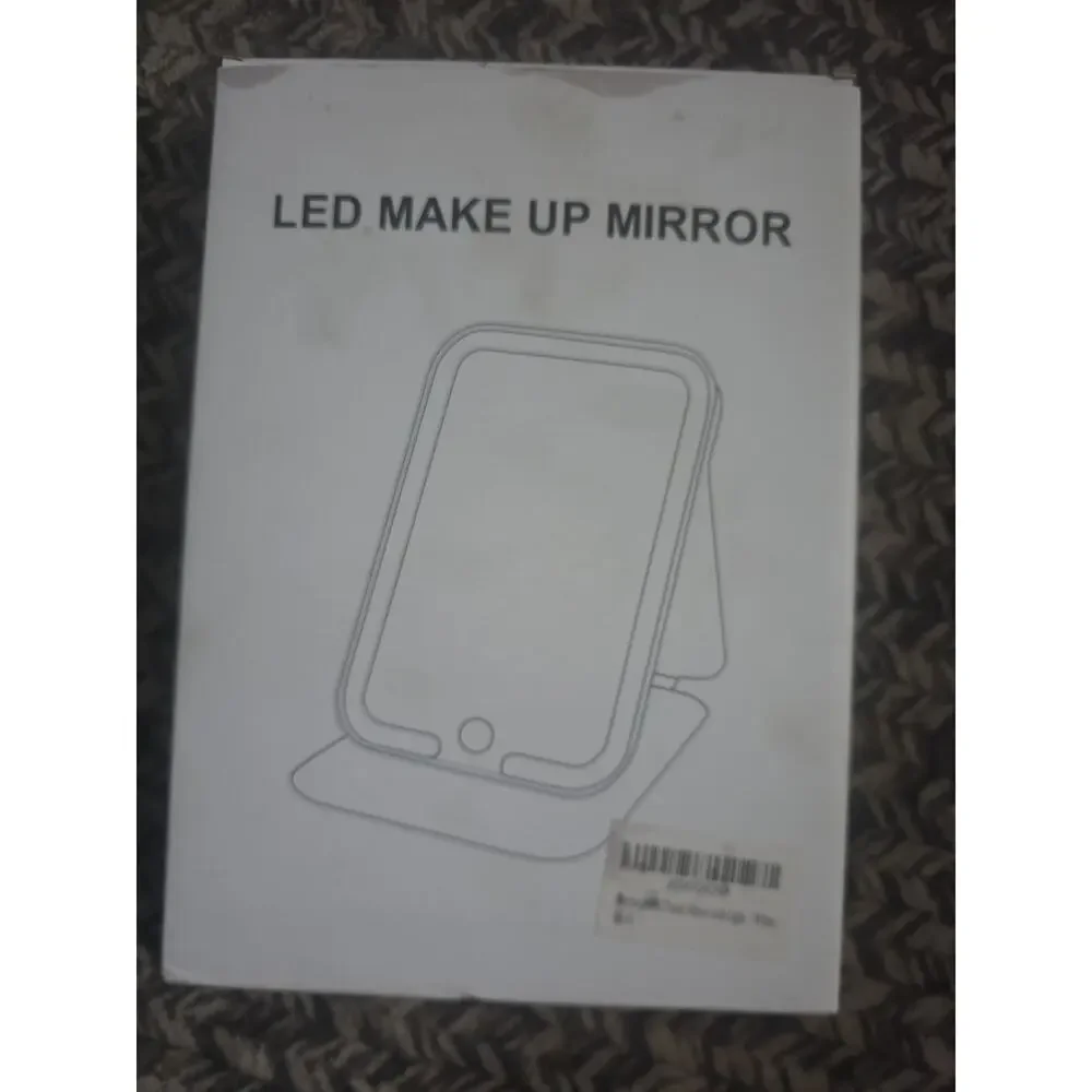 Led Vanity Mirror, Portable Mirror, Foldable Makeup Mirror With Light for Women